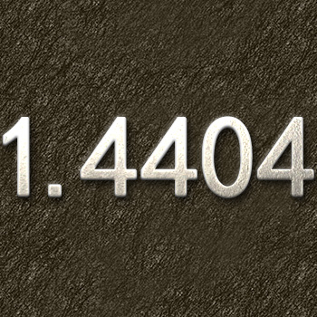 1.4404不锈钢的良好的加工性和腐蚀抗力